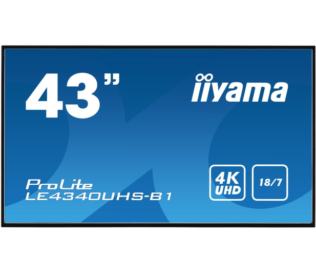 IIYAMA 42.5'' LE4340UHS-B1 Czarny - 443916 - zdjęcie 10